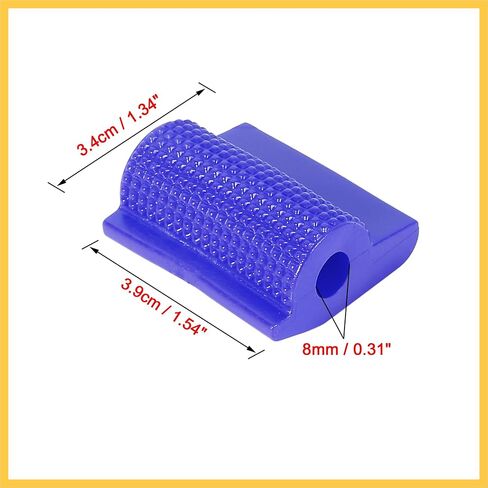 Universal Blue Gear Shift Shifter Case Boot Protector Cover Rubber Pad Anti Slip for Motorcycle Auto Replacement Parts in Saudi Arabia