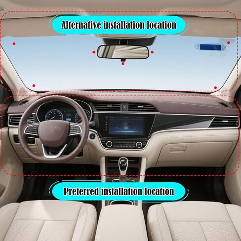 Boxob 2PCS EZ PASS حامل ، EZ PASS Strips with undamive & Strong Acture Cups Universal Transponder in Saudi Arabia