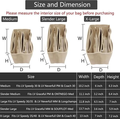 إدراج منظم المحفظة لحقائب اليد ، وإدراج منظم حقيبة حمل ، وحقيبة في حقيبة متوافقة مع Longchamp ، لا مثيل لها ، وسرعة وأكثر (أسود ، متوسطة) in Kuwait