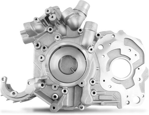 8C3Z6019B Aluminum Engine Timing Chain Cover Compatible with Ford F250 F350 F450 F550 Super Duty 2008-2010 in Saudi Arabia