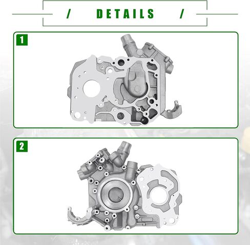 8C3Z6019B Aluminum Engine Timing Chain Cover Compatible with Ford F250 F350 F450 F550 Super Duty 2008-2010 in Saudi Arabia