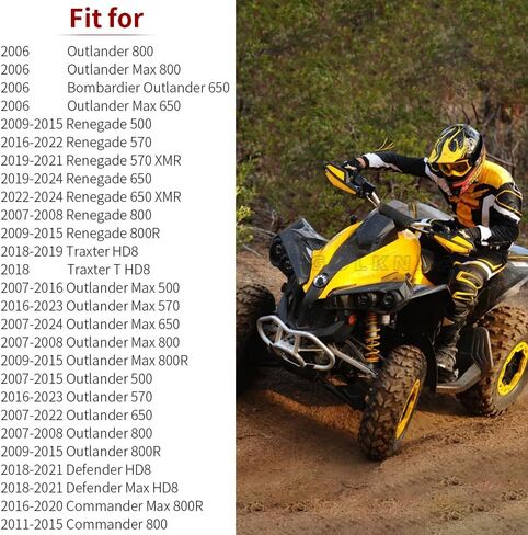 Cam Timing Chain & Guide Tensioner Kit Compatible with Can-Am Renegade Outlander 500 570 650 800 Commander 800 Defender HD8 OEM# 420436015 420436014 420236584 in Saudi Arabia