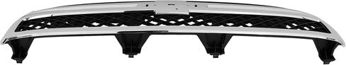 Garage-Pro Front Grille Assembly for 2011-2014 Chevrolet Silverado 2500 HD, Silverado 3500 HD, Chrome Shell with Painted Black Insert, Truck Grill - GM1200639C in Saudi Arabia