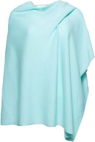Asymmetrical 100% Cashmere Draped Poncho Dress Topper in Saudi Arabia
