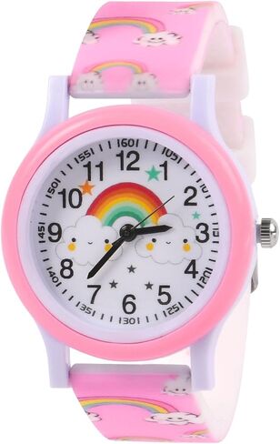 Kids Watch, 3D Cartoon Toddler Watches, Analog Quartz Watches for Girls Boys with Comfortable Silicone Band Best Toys Gifts for Girls Boys Age 3-12 in Kuwait