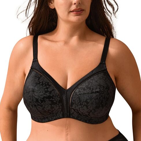 Dayon Women's Plus Minimizer التغطية الكاملة صدرية خالية من الأسلاك غير المبطنة in Saudi Arabia