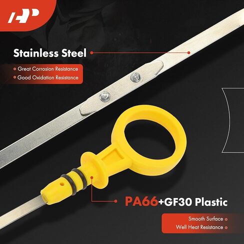 A-Premium Engine Oil Dipstick Compatible with Chevrolet, GMC, Cadillac, Workhorse Models - Silverado, Tahoe, Suburban, Sierra, Yukon XL, Savana, Escalade ESV EXT, W62, Oil Measuring Rod Dip Stick in Saudi Arabia
