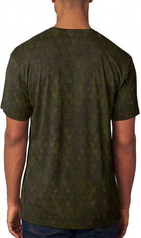 Halloween Wood Elf Scale Mail Armor Costume All Over Mens T Shirt in Saudi Arabia