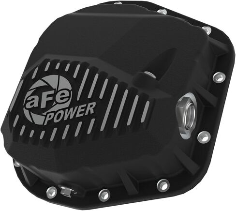 aFe POWER Pro Series Rear Differential Cover Black w/Machined Fins - #46-71320B - Ford F-150/Raptor 97-23 (9.75-12) in Saudi Arabia