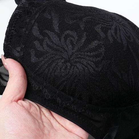 TELIMUSSTO Women's Full Cup Minimizer Bra Wide Straps Non Wired Non Padded Plus Size Comfort Everyday Bra in Saudi Arabia