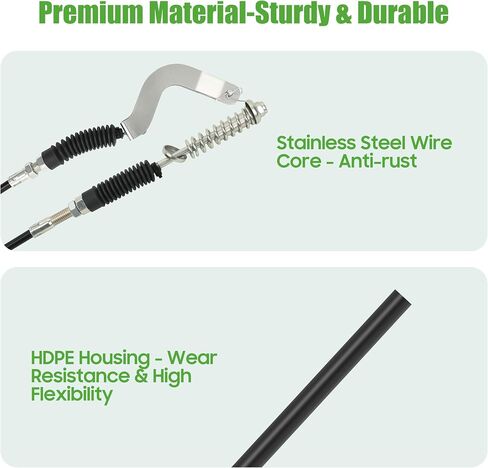 10L0L Golf Cart Transmission Forward Reverse Shift Cable for EZGO ST350/ST480/MPT 1200 Workhorse Gas Models 1996-2001, Replace OEM 72341-G01 in Saudi Arabia