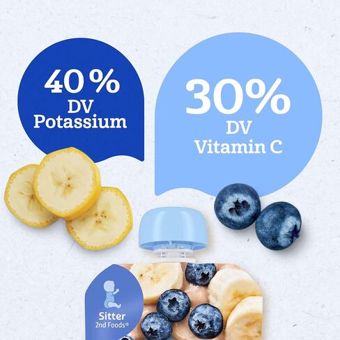 Gerber WonderFoods Banana Blueberry, 3.5 Oz Pouch in Saudi Arabia
