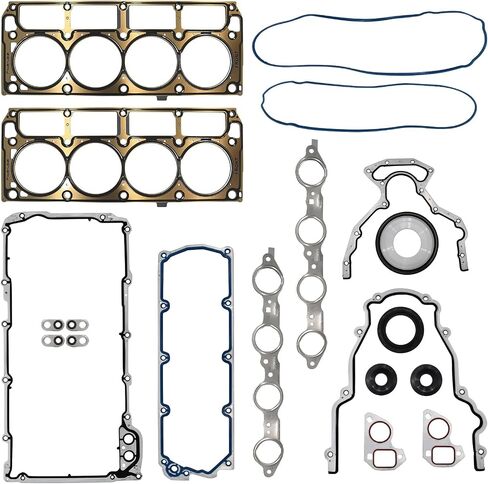 4.3L AFM Camshaft Kit Fit for 2014-2017 Chevrolet Silverado 1500, GMC Sierra 1500 4.3L LV3 Engine, Includes Lifters, Head Gasket Set, Bolts, Replace OE: HGS4243 12633773 in Saudi Arabia