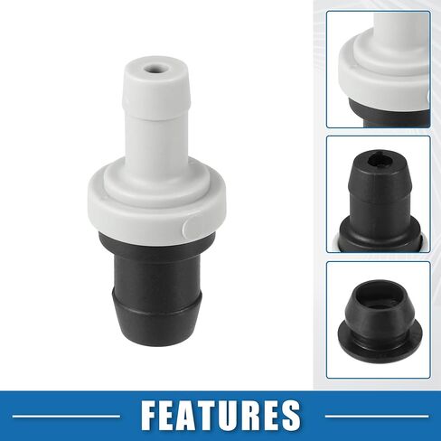 PCV Valve Grommet Kit Exhaust Positive Crankcase Ventilation Fittings No.1220415030/9048018001 for Toyota Tercel 1983-1988 ABS and Rubber in Saudi Arabia
