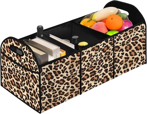 Trippy Mushroom Pattern SUV Car Trunk Trunk Accessories 50L LOPLAPSIBLE CAR CAR in Saudi Arabia
