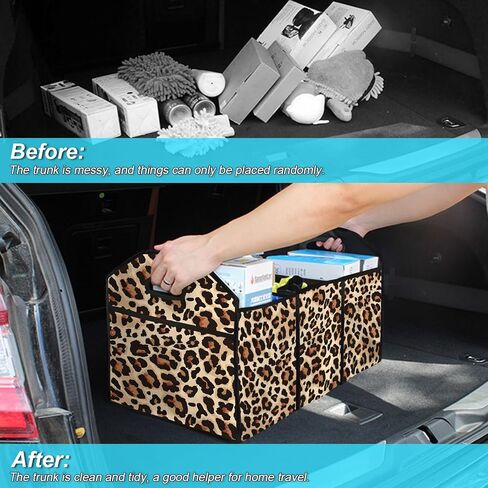 Trippy Mushroom Pattern SUV Car Trunk Trunk Accessories 50L LOPLAPSIBLE CAR CAR in Saudi Arabia