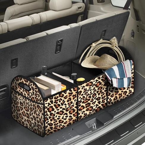 Trippy Mushroom Pattern SUV Car Trunk Trunk Accessories 50L LOPLAPSIBLE CAR CAR in Saudi Arabia