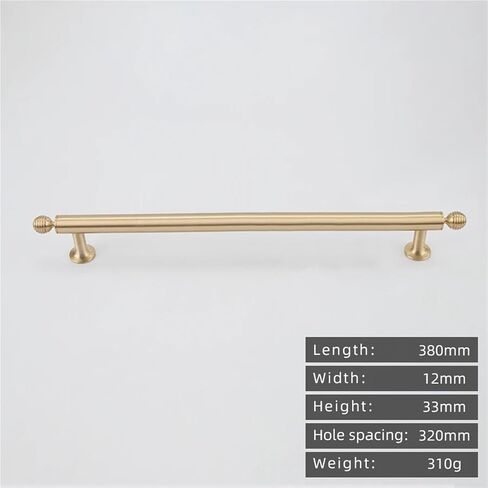 Solid Brass Pull Handle Kitchen Cabinet Drawer Gold Stripe Ball 1Pcs(6677.28-Antique) in Saudi Arabia