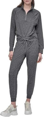 DKNY Women's High Waist Slim Fit Jogger Sweatpant in Saudi Arabia