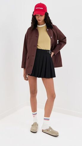 State & Lake Women's Ringer Track Tee in Kuwait