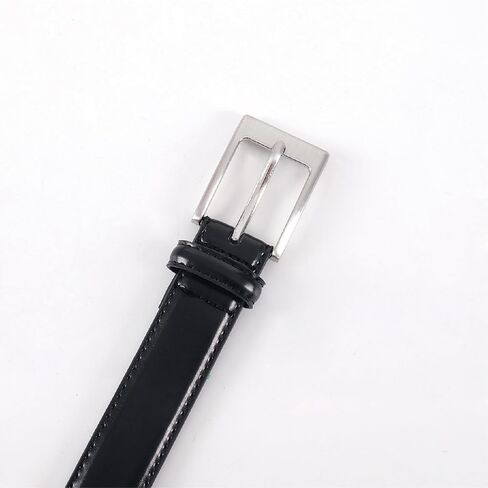 Mens Belts Leather 1 1/8" Single Prong Buckle for Suits,Jeans,Uniforms - Gift for Men in Saudi Arabia