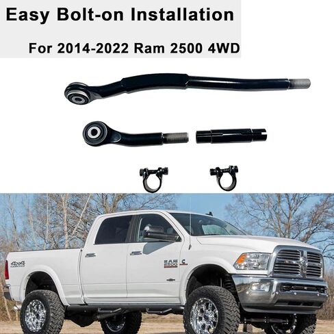 شريط مسار قابل للتعديل في الأمام القابل للتعديل من 0-5 "LIFT متوافق مع 2014-2024 RAM 2500 4WD ، ل Dodge 2" 3 "4" التعليق شريط التتبع in Saudi Arabia