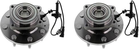 2PC Wheel Hub Front Wheel Bearing Hub Assembly, Automotive Replacement Hub Assemblies Bearings for Chevrolet Silverado 2500 HD 2011-2019 for Chevy Silverado 2500 HD 2011-2019 in Saudi Arabia