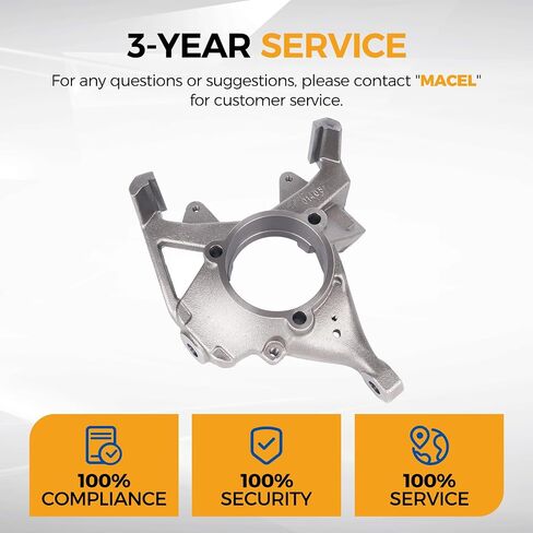 Parod 697923 Front Right Detering Knuckle Kit Fit for 1990-01 Jeep Cherokee ، 1990-92 Comanche ، 1993-1998 Grand Cherokee ، 1993 Grand Wagoneer ، 1997-06 TJ ، 1990 Wagoneer ، 1990-06 Wrangler ، in Saudi Arabia