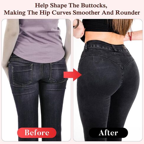 Healifty Buttocks Pads Girls Underwear Adhesive Fake Silicone Padding Enhancers Inserts Hip Side Butt Pads for Women 1 Pair 8.85X6.49X1.57 In Chocolate in Saudi Arabia
