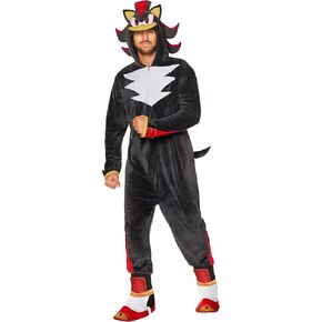Spirit Halloween Sonic the Hedgehog Adult Shadow Jumpsuit Costume | Officially Licensed | Shadow the Hedgehog | Gaming in Saudi Arabia