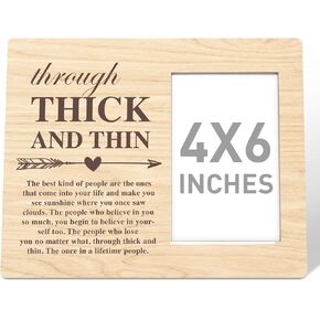 إطار صور خشبي هدية الصداقة من RJYMK، أنا محظوظ جدًا لوجودك في حياتي، هدايا إطار صورة التخرج لعيد الميلاد وعيد الميلاد لأخت الروح والأصدقاء Bestie BBF أفضل أخت على الإطلاق in Kuwait