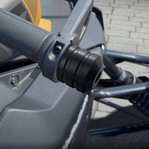 قبعات نهاية الألومنيوم نهاية المقود نهاية الأوزان تناسب Can-Am Ryker/Rally Edition/Sport 2019-2025 CAPS GRIP CAPS in Kuwait