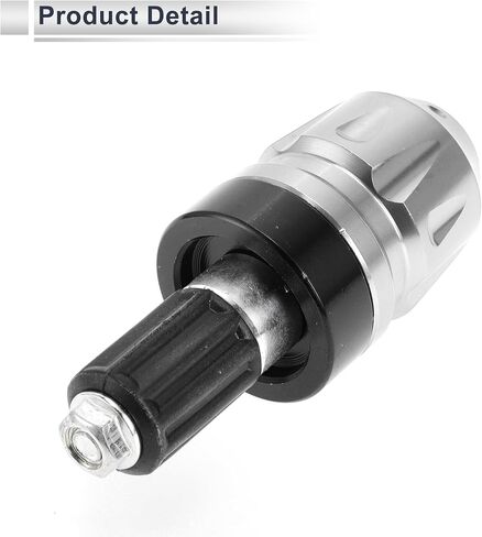 2pcs Bar Motorcycle Bar تنتهي قابس Universal Handbar Bar Caps سبيكة الألومنيوم لمدة 7/8 "22 مم نغمة فضية المقود in Saudi Arabia