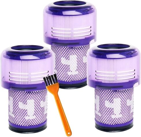3 PACK Filter Replacement for V12 Detect Slim Cordless Vacuum and V12 Slim Vacuums in Saudi Arabia
