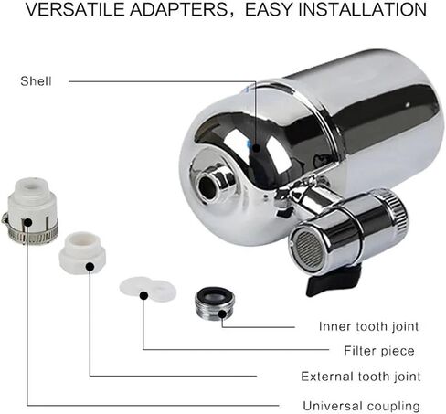 Splash Proof Faucet Water Purifier Filter Tap in Saudi Arabia
