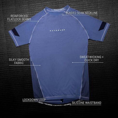 Hayabusa Core Rash Guard for Men Short Sleeve in Saudi Arabia