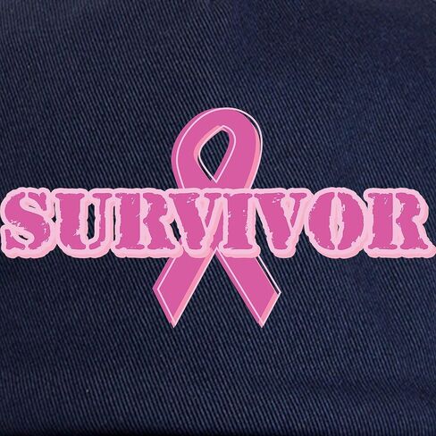 CafePress Survivor Pink Ribbon Cap Adjustable Baseball Cap in Saudi Arabia