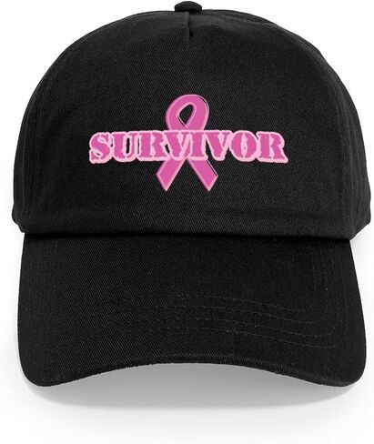 CafePress Survivor Pink Ribbon Cap Adjustable Baseball Cap in Saudi Arabia