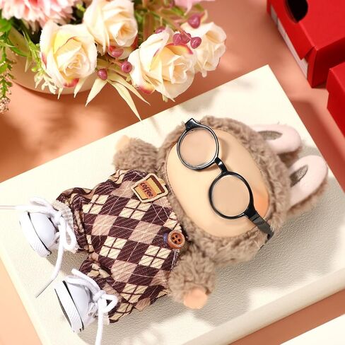 6pcs Mini Doll Glasses, Tiny Plastic Doll Decorative Eyeglasses Accessories Perfect for Collectors Display & Photography (Multiple Colors) in Saudi Arabia