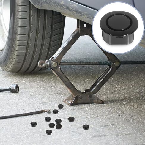 10pcs Car الخلفية الخلفية خلفية فتحة فتحة غطاء الرادار المقابس مستشعر المستشعر المقابس الثقب التوصيل التلقائي قابس الجسم لحماية المصد للشاحنات والسيارات بقطع الغيار الإكسسوارات الخارجية in Kuwait
