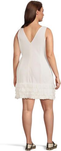 Adrianna Papell للسيدات 3D Petal Crepe Short Dress in Saudi Arabia
