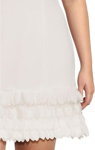 Adrianna Papell للسيدات 3D Petal Crepe Short Dress in Saudi Arabia