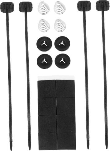 Zerodeko 4sets Electric Radiator Fan Installation Kit Cooling Radiator Replacement Parts for Automotive Use High-temperature Resistant Mounting Accessories for Optimal Airflow in Saudi Arabia