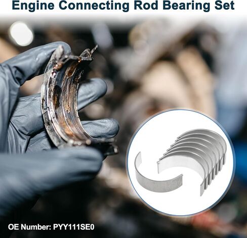 مجموعة محمل القضيب المحمل No.Pyy111se0 لـ Mazda 6 2012-2018 محرك محرك مجموعة Metal Silver Tone 8 PCs in Saudi Arabia
