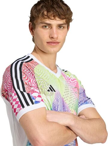 adidas Men's Jeremy Scott Pride Tiro Jersey in Saudi Arabia