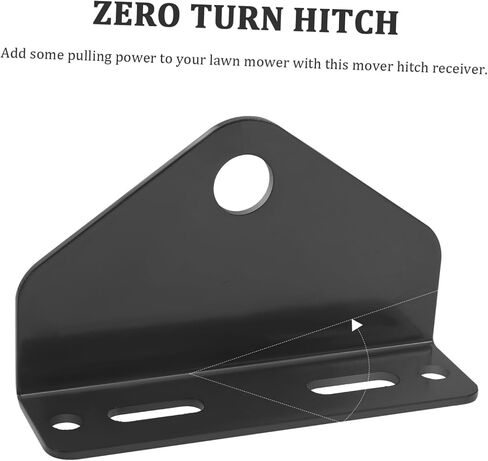 Gatuida Strong Stable Mower Trailer Hitch Zero Turn Hitch for Lawn Mower Accessories in Saudi Arabia