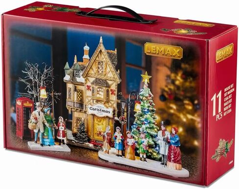 Lemax Tannenbaum Christmas Shoppe Set, House Set, #56678 in Saudi Arabia