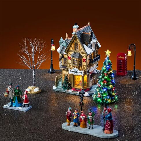 Lemax Tannenbaum Christmas Shoppe Set, House Set, #56678 in Saudi Arabia