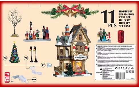 Lemax Tannenbaum Christmas Shoppe Set, House Set, #56678 in Saudi Arabia