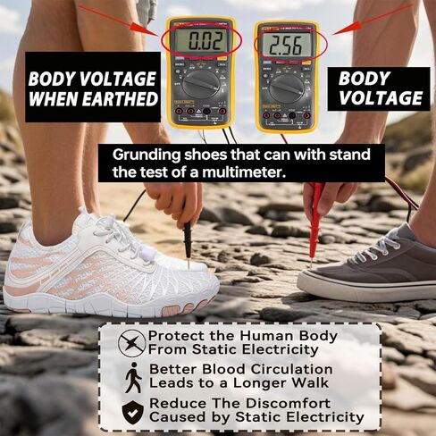 أحذية مترضة للنساء مع أحذية النحاس ، حافي القدمين نساء مؤرضة الأحذية مؤسسة رجال الأحذية ، وصندوق أخمص القدمين على نطاق واسع مريح للمشي في الهواء الطلق أنشطة في الهواء الطلق in Kuwait